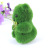 Foam Creative Decoration Small Toy Doll Flocking Small Animal Artificial Flower Plush Small Toy Bonsai