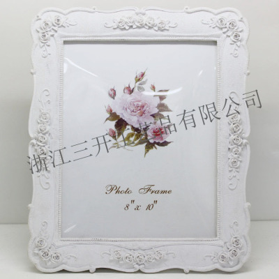 [Factory Direct Sales] Supply European Classical Style 10-Inch Resin Photo Frame Home Decoration Wedding Celebration Decoration