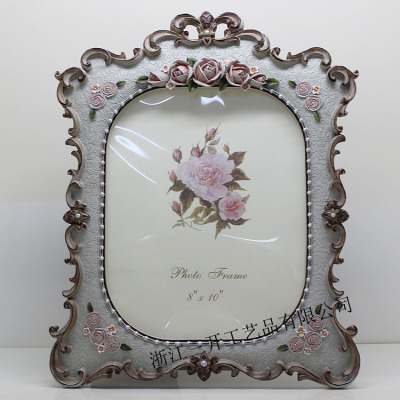 [Factory Direct Sales] Supply European Classical Style 10-Inch Resin Photo Frame Home Decoration Studio Wedding