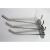 Wire-Wrap Board Orifice Metal Hook Apple Hook Ornament Rack Special Hook Factory Direct Sales