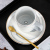 European marbling ceramic coffee cup set cup and saucer English afternoon spoon delivery (48 sets)