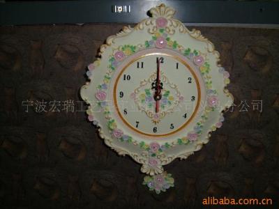 Supply [Factory Direct Sales] Resin Clock Resin Photo Frame Pastoral Style Photo Frame Resin Crafts