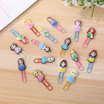 Supply Student Stationery Cartoon Creative Bookmarks New Doll Small Bookmark Can Be Customized with Samples Quality Assurance