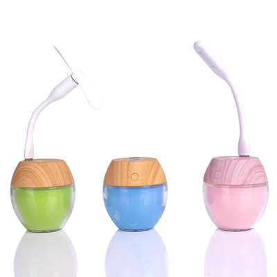 USB mini night light humidifier.mute car home office three in one air humidifier