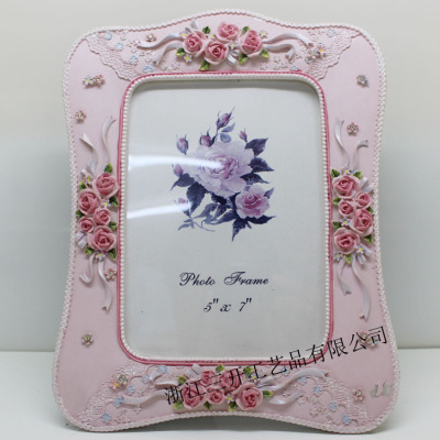 [factory direct sale] supply European rural style 6 inch resin frame home decoration wedding decorations