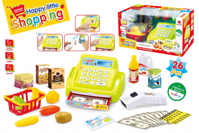 Children play every radio scanner shopping set, with sound, light high-end toys