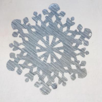 Manufacturers direct PVC dining mat commercial dining mat mat hollow out dining mat snowflake dining mat