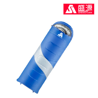 New Splicing Single Sleeping Bag Outdoor Waterproof Warm Spring and Summer Leisure Multi-Functional Camping Sleeping Bag