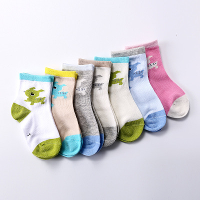 19 new spring and autumn cartoon tube children socks men and women children socks lovely children's socks