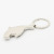 Metal new creative practical dolphin compass bottle opener key chain men small waist hanging advertising gifts