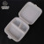 Factory Customized Disposable Lunch Box Takeaway Lunch Box Corn Starch Storage Box Environmentally Friendly Degradable Fast Food Packing Box