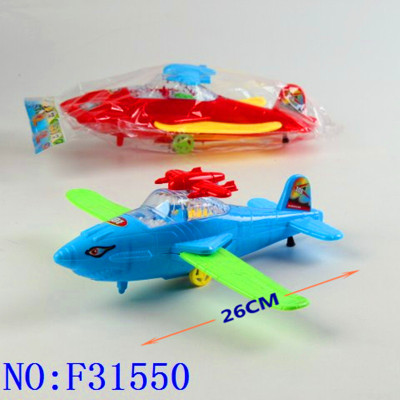 Street toy wholesale pull line snow shark deformation aircraft children's toys F31550