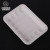 Disposable Plate Thickened Corn Starch Environmental Protection Lunch Box Degradable Plastic Meat Dish Household Tableware Wholesale