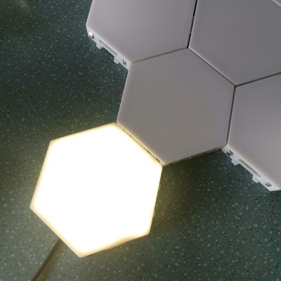 Web celebrity Mosaic touch light jaap wall lamp hexagon quantum lamp honeycomb lamp style wall lamp