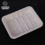 Disposable Plate Thickened Corn Starch Environmental Protection Lunch Box Degradable Plastic Meat Dish Household Tableware Wholesale