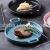 Ceramic steak plate creative two-ear oven plate baking plate oven oven ceramic steak plate home