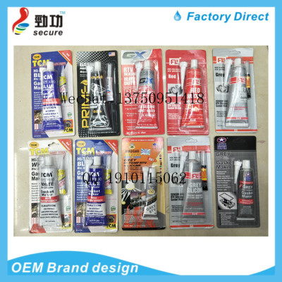 High Temperature Clear BLACK GREY BLUE SILVER RED WHITE RTV Silicone RTV Silicone RTV Silicone