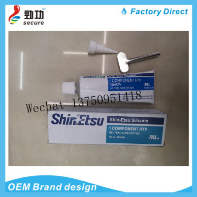 Shin-etsu SILICONE RTV Silicon Rubber Gasket Maker Clear Red Black Grey blue RTV Silicone Adhesive Sealant