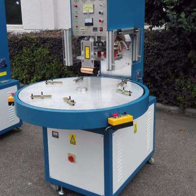 automatic turntable high frequency machine with three stations