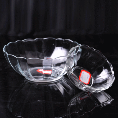 [factory direct sales] new elegant glass bowl wholesale glass tableware 5-inch salad bowl soup bowl