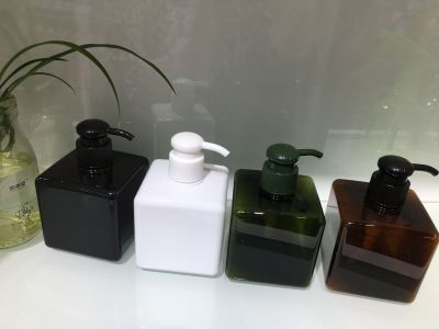 280ML square bottle, hand sanitizer bottle, PETG bottle, bathroom shower gel bottle, cosmetic bottle