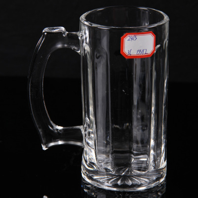 [factory direct sales] high-end crystal glass draft beer glass new 300ML beer glass