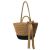 Fashion Leisure Lady Crossbody Hand-Carrying Dual-Use Straw Bag Bowknot Bag Vacation Travel