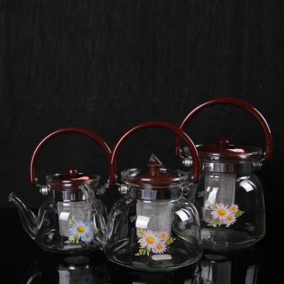 [manufacturers sell] the latest fashion glass straight fire pot special wholesale glass pot glass bubble teapot