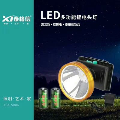 Taigexin Led Multifunctional Lithium Battery Headlight