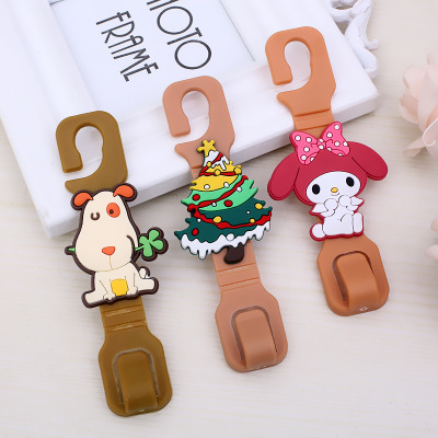 Cartoon Hook Soft Rubber Bedroom Clothes Hook Wholesale Wall Multi-Purpose Bathroom Towel Hook Factory Direct Sales