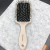 Air cushion hairdressing comb air bag hair care comb lady student ABS hair massage straight hair fine comb