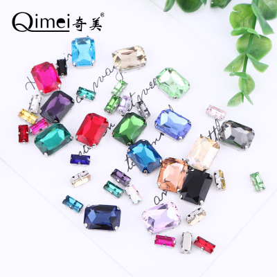 Chimei claw drill glass hand sewn drill diy wedding dress dress accessories shoe accessories claw drill factory wholesale