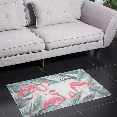 Cool Nordic Instagram Style Home Floor Mat Entrance Entrance PVC Puff Mat Kitchen Anti-Slip Floor Mat