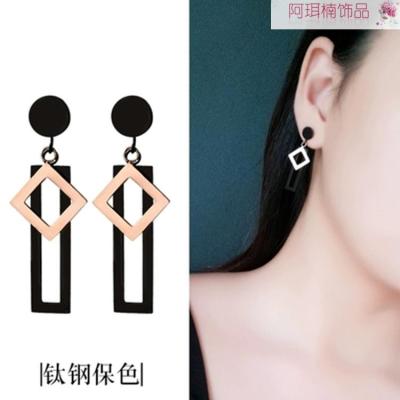 Arnan jewelry fashion titanium steel earrings stainless steel earrings fashion popular manufacturers direct