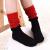 Children's Bunching Socks Cotton Socks Two-Tone Socks Lace Mid-Calf Length Socks Contrast Color Kid's Socks Children's Autumn Socks