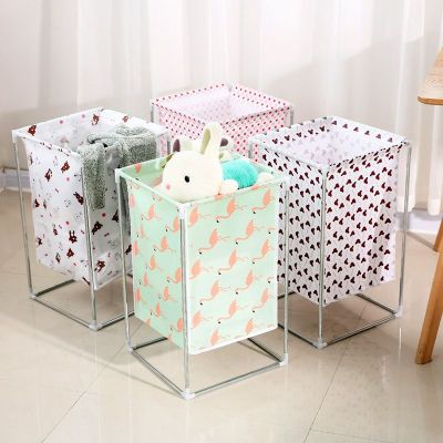 Dirty clothes basket multi-functional large capacity laundry basket household cartoon cloth art Dirty clothes basket clothing toys sorting and receiving baskets