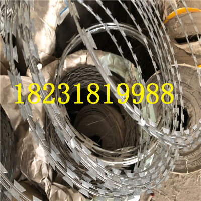 Razor wire for BTO22 Razor wire hot dip galvanized wire