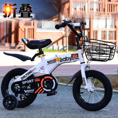 New stock 14-inch children's re and buggies pedaling mountain bikes boys and girls re wholesale gifts