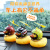 Small Yellow Duck Car Decoration Car Social Breaking Wind Duck Creative Personality Car Interior Ornaments Wearing Helmet TikTok Same Style