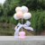 Car spring head advertising balloon decoration interior heart-shaped clay lovely creative console personality decoration