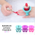 Manicure Implement Wholesale Nail Polish Bottle Base Silicone Clip Finger Separator Manicure Implement Base Fixed Support