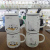 Creative personality trend ceramic cup cute cartoon cat and dog water cup for men and women (60 containers)