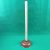 Plastic plunger with wooden handle, leather plunger, toilet plunger, red plunger
