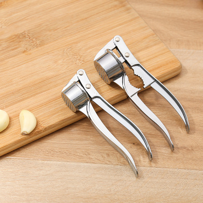 Manual garlic chopper ginger garlic chopper household kitchen stainless steel tool to pound garlic garlic mill