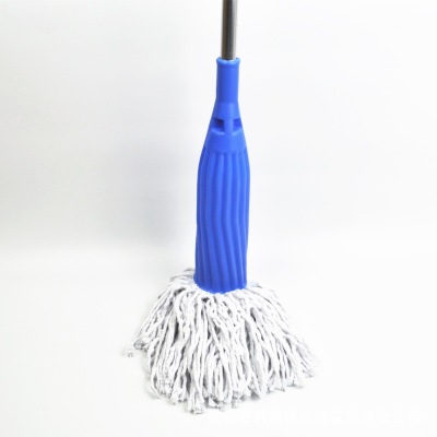 Aluminium alloy handle dehydrates the ground to drag oneself extrude a water mop mop thread to drag does not wash by hand lazy tows water digesting an old mop thread
