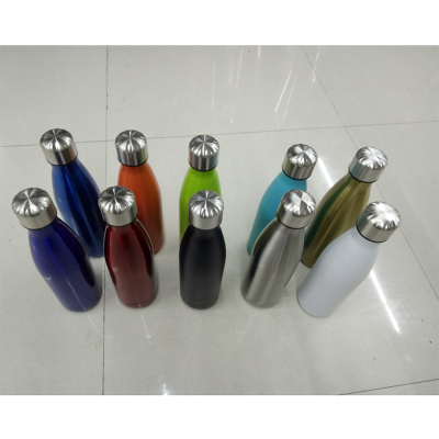 Manufacturers direct stainless steel vacuum thermos cup outdoor sports kettle bowling coke thermos cup wholesale