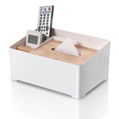 T02-2500 Wooden Paper Extraction Box European-Style High-End Tissue Box Creative Napkin Tissue Box