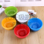 Colorful Color Matching Disposable Plastic Meal Bowl Disposable round BBQ Bowl round Plastic Bowls Dishes Customized Wholesale