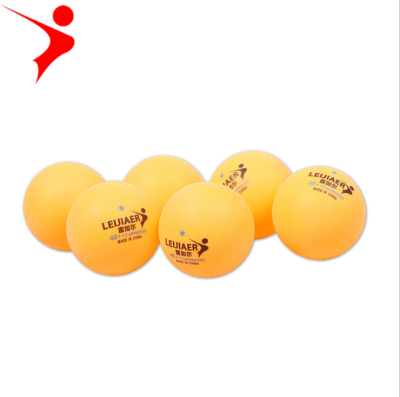LEIJIAER,40+ new material, one-star table tennis practice, six boxed balls for beginners