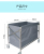 Hotel hotel folding linen cart guest room bed sheets collection cart service cart stainless steel cleaning cart cart